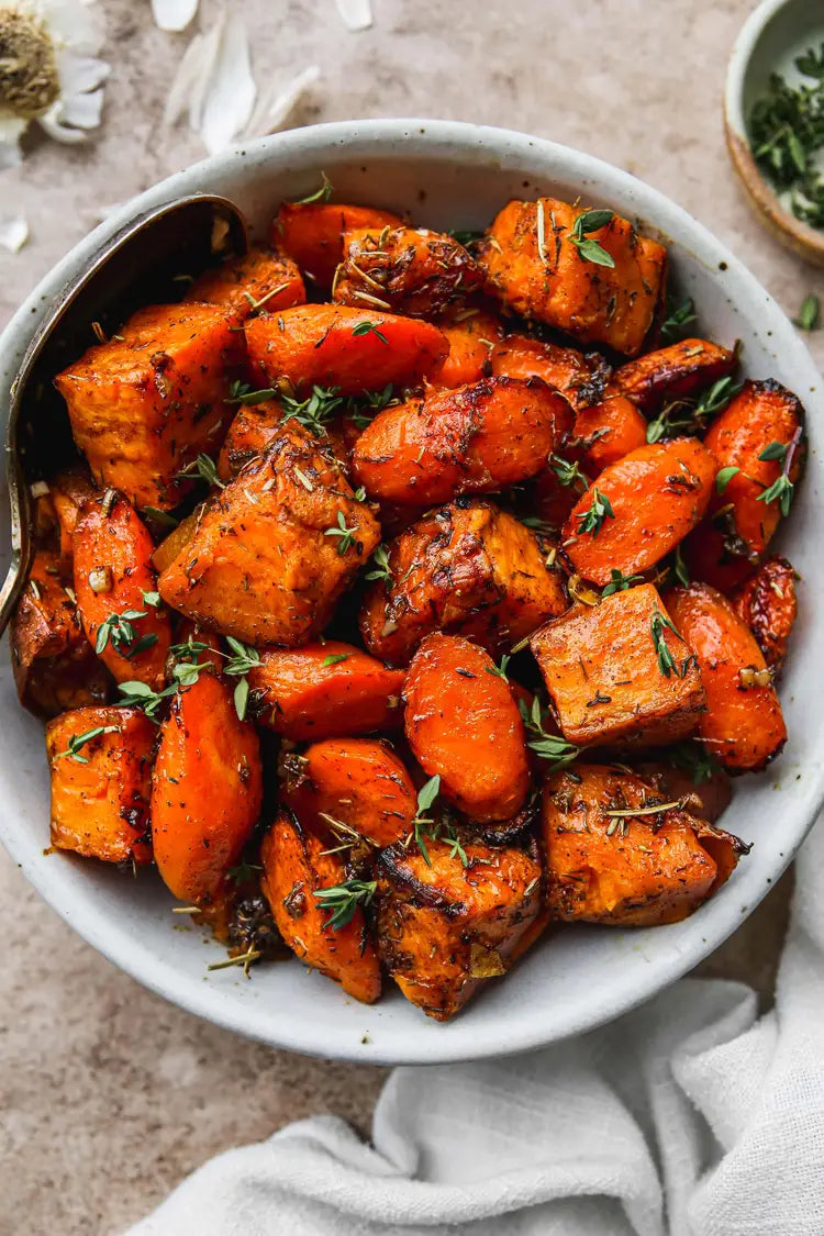 Roasted sweet potato